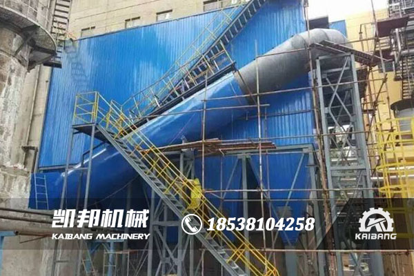 锅炉除尘器工作现场